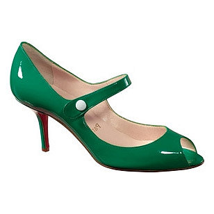 Christian Louboutin Peeptoe Mary Jane at Barneys New York