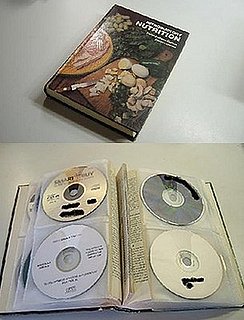 DIY: CD/DVD Storage Book