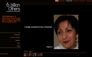 Website of the Day: 6 Billion Others