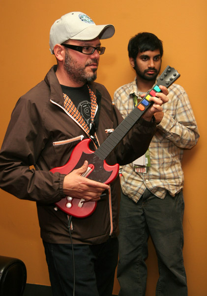 Comedian David Cross Rocks Out On Guitar Hero