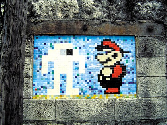 Space Invader Strikes Again