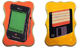 Totally Geeky or Geek Chic? Vintage Tech Prints