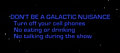Darth Vader Hates Cell Phones
