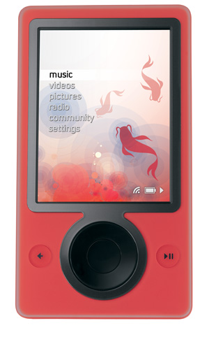 Red Zune Out June 10th