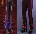 LED Flame Pants
