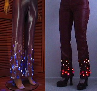 LED Flame Pants