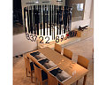 Totally Geeky or Geek Chic? Bar Code Chandelier