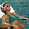 Glamorous Pink and White Skullcandy Headphones