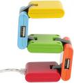Rainbow Bright Four-Way USB Hub