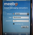 Meebo Goes Mini For The iPhone