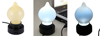 Lamp That Measures Type Speed: Geeky or Geek Chic?
