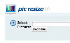 Website of the Day: Pic Resize