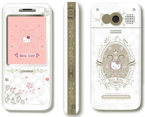 The Hello Kitty Mobile Phone by Okwap