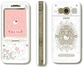 The Hello Kitty Mobile Phone by Okwap