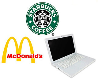 McDonald's and Starbucks to Both Offer Free WiFi?