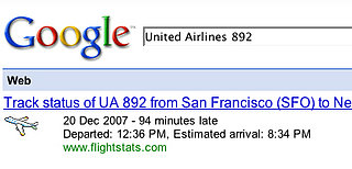 Geek Tip: Use Google to Keep Track of Flights During the Holidays