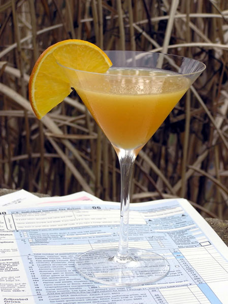 Happy Hour: Income Tax Day Cocktail Happy Hour: Income Tax Day Cocktail
