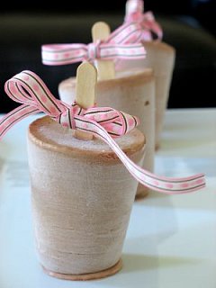Yummy Link: Dark Chocolate Ice Cream Pops