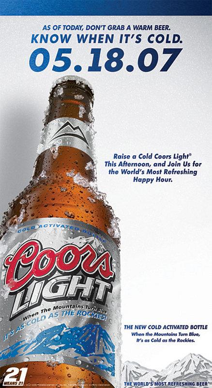 Is Your Beer Cold Enough? Check The Label