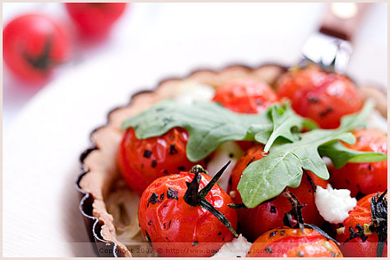 Yummy Link: Fennel and Cherry Tomato Tartlet