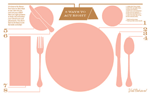 Y'all Behave Placemats 