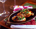 Sunday BBQ: Grilled Peaches and Goat Cheese Crostinis