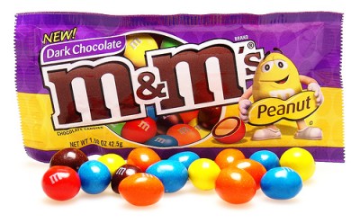 Yummy Link: Dark Chocolate Peanut M&Ms
