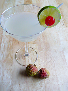Yummy Link: Lychee & Lime Martini