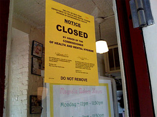 Yummy Link: Magnolia Bakery Shut Down by the Dept. of Health