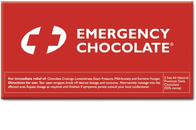 In Case of Emergency Chocolate Bar