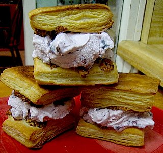Summer Of Sandwiches: Puff Pastry & Cherry Chocolate Sandwiches