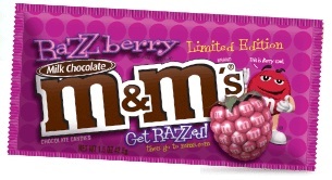 Razzmatazz! M&Ms Launches a Raspberry Flavored Candy
