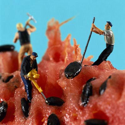 Yummy Link: Cute Mini People Food Art