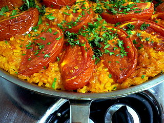 Yummy Link: Mark Bittman's Tomato Paella