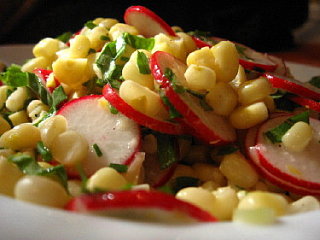 Yummy Link: Summer Corn and Radish Salad