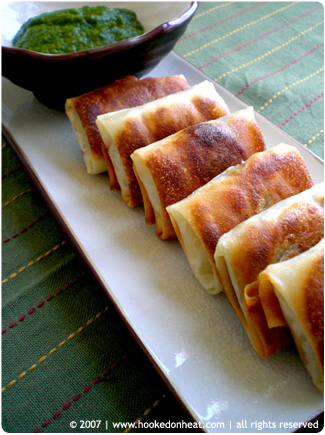 Yummy Link: Spiced Potato Parcels