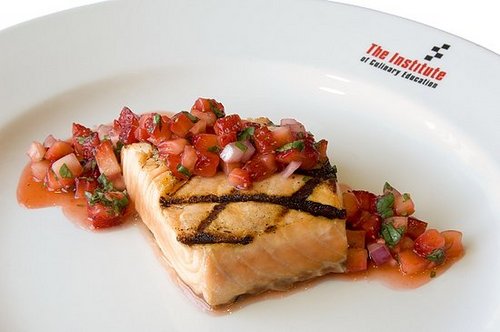 Rescue Yourself with Grilled Salmon and Strawberry Salsa