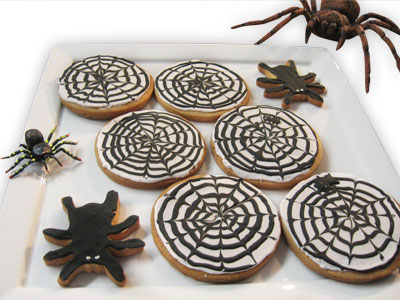 Get Caught in a Spiderweb Cookie
