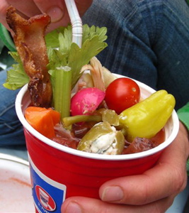 Would You Eat This Bloody Mary? 