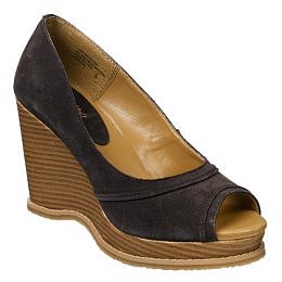 Mossimo Delia Stacked-Heel Peep Toe Sandals