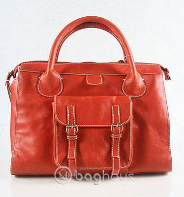 Orange Edith Tote Bag Inspired by Chloe 
