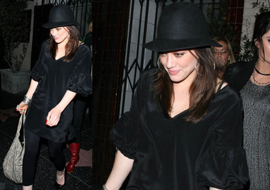 Hilary Hits the Club, Maintains Dignity