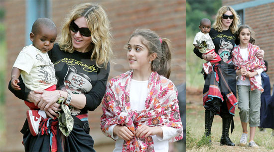 Madonna Inadvertently Employs Makeshift Bodyguards
