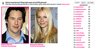 Play Celebrity Faceoff, Win $1000! (Yup, $1000!)