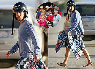 Owen Mower Races With Jessica, Hits Malibu Beach