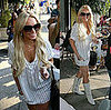 Lindsay Lohan Gets A Little Moody