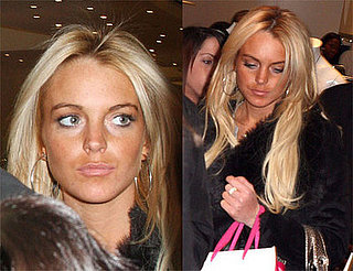 Lindsay Lohan Shopping in NYC