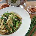 Today's Special:  Penne with Asparagus and Spring Herbs
