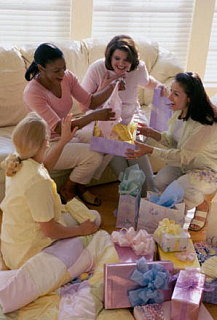 Come Party With Me: Baby Shower -  Menu (Dessert)
