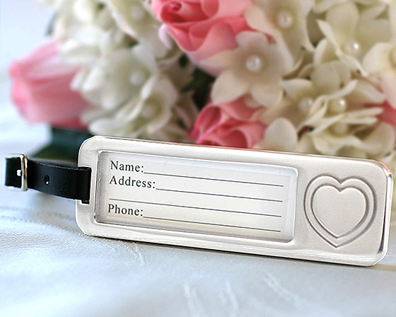 2-In-1 Travel Tag Favor/Placecard 2-In-1 Travel Tag Favor/Placecard